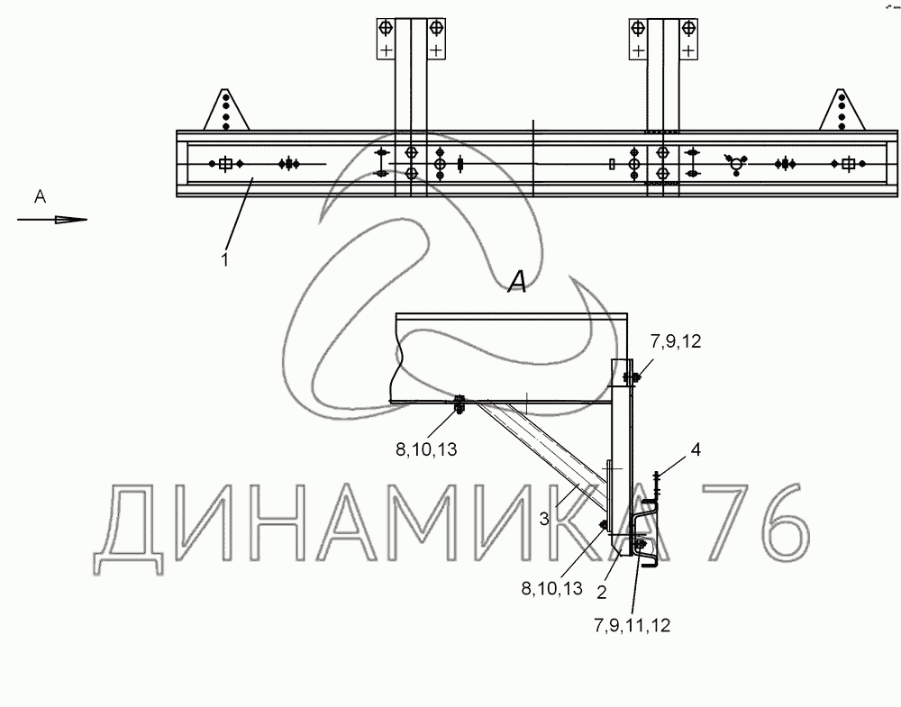 Бампер безопасности контактный